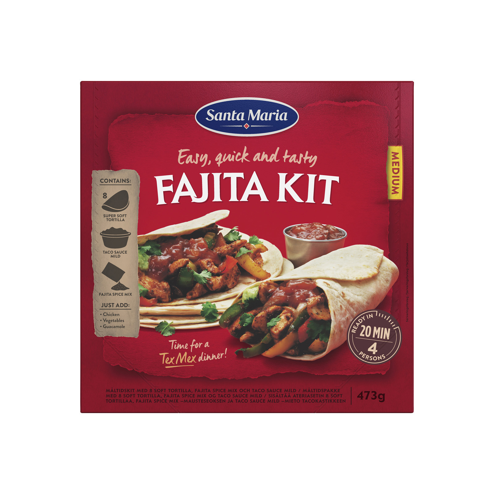 Santa Maria Tex Mex Fajita Kit NTUC FairPrice