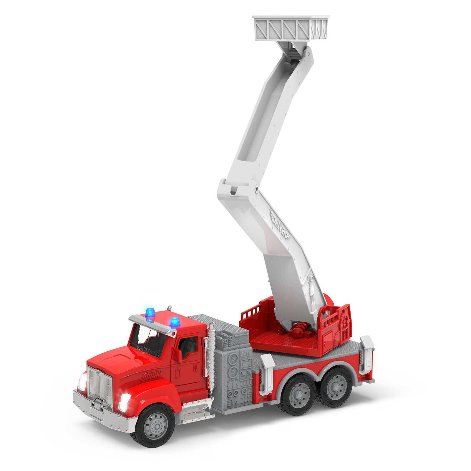 Driven By Battat Micro Series Boom Lift Fire Truck NTUC FairPrice