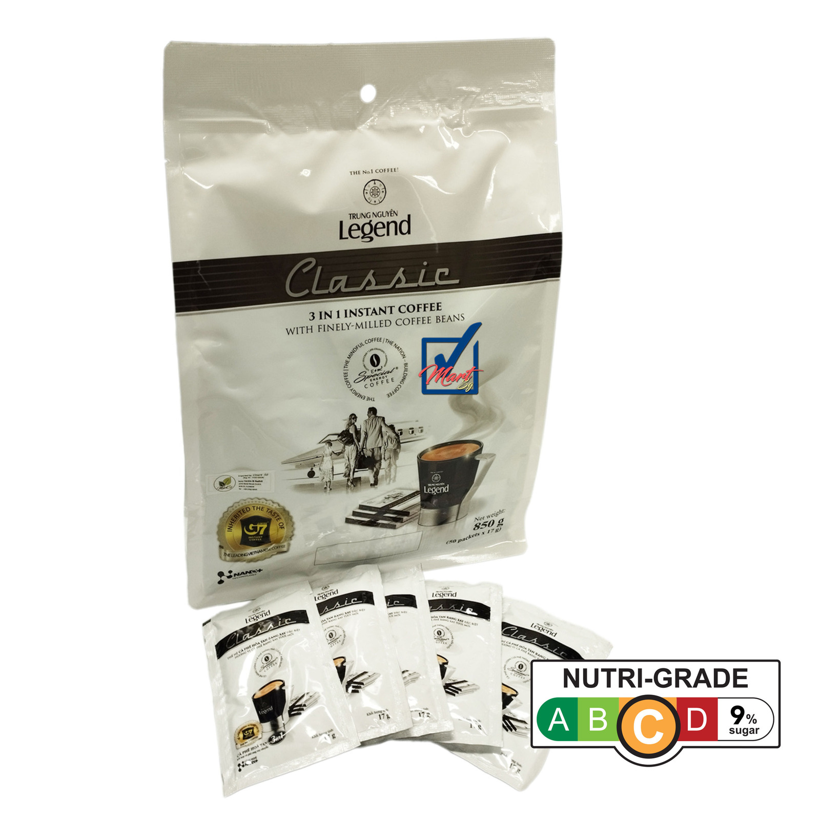 Trung Nguyen Legend Classic 3in1 instant coffee | NTUC FairPrice