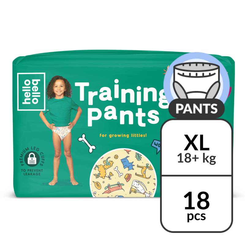 Hello Bello Training Pants XL/Size 6 (18+Kg) NTUC FairPrice