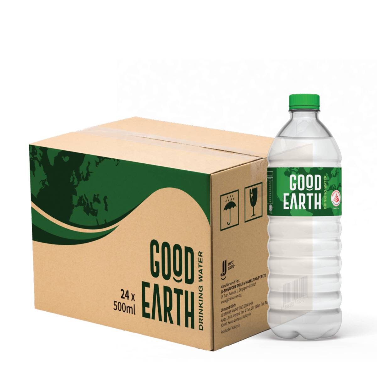Good Earth Pure Drinking Water Case NTUC FairPrice