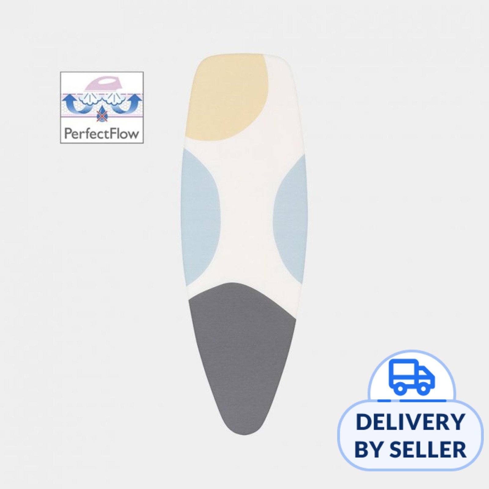 BRABANTIA IRONING BOARD COVER D PREFECTFLOW SPRING BUBBLES NTUC FairPrice