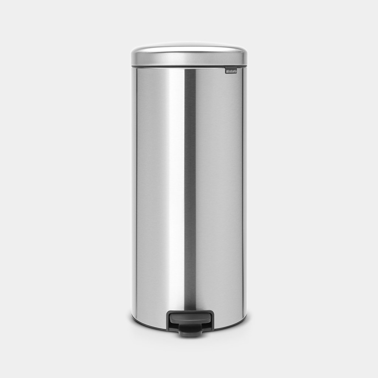 BRABANTIA PEDAL BIN NEWICON 30 LTR MATT STEEL STEEL INSERT NTUC