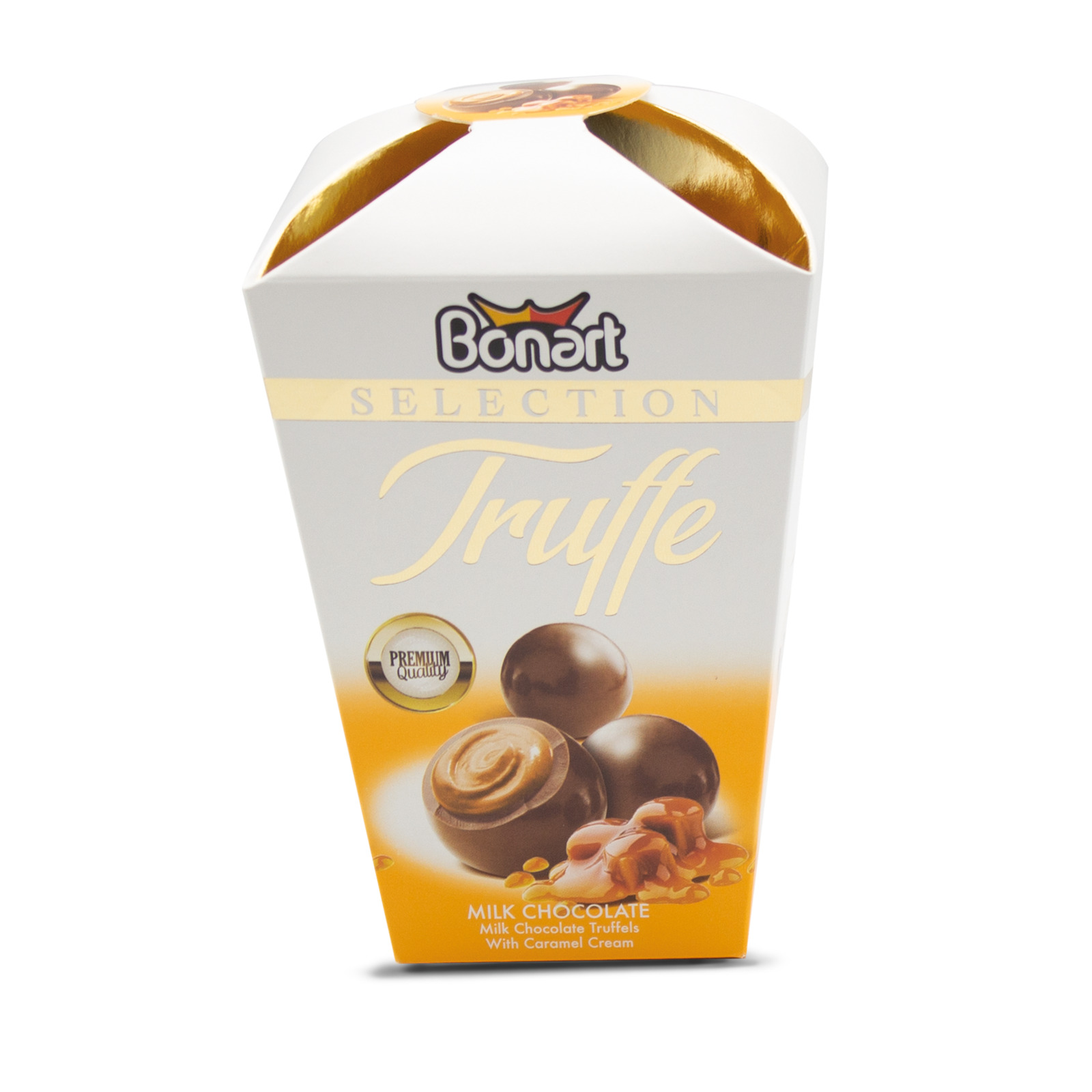 Bonart Select Truffle Milk Choc Caramel (HALAL) NTUC FairPrice