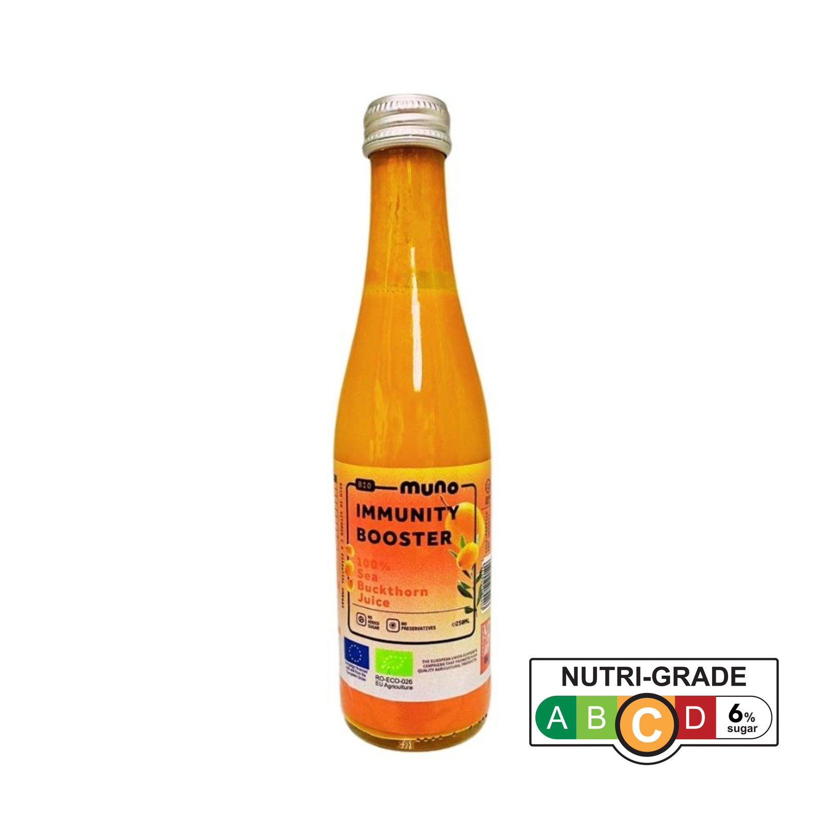 Muno Organic 100 Sea Buckthorn Juice NTUC FairPrice