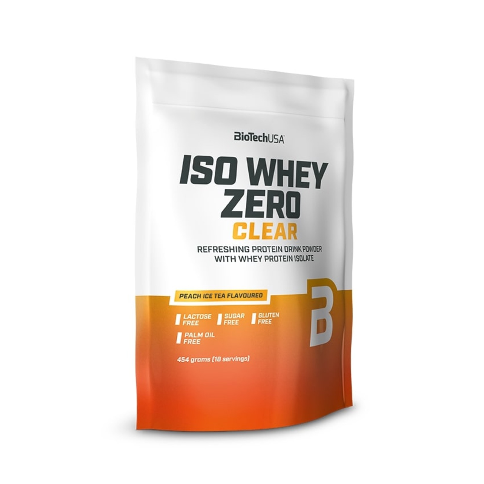 BiotechUSA Iso Whey Zero Clear 454g Peach Ice Tea NTUC FairPrice