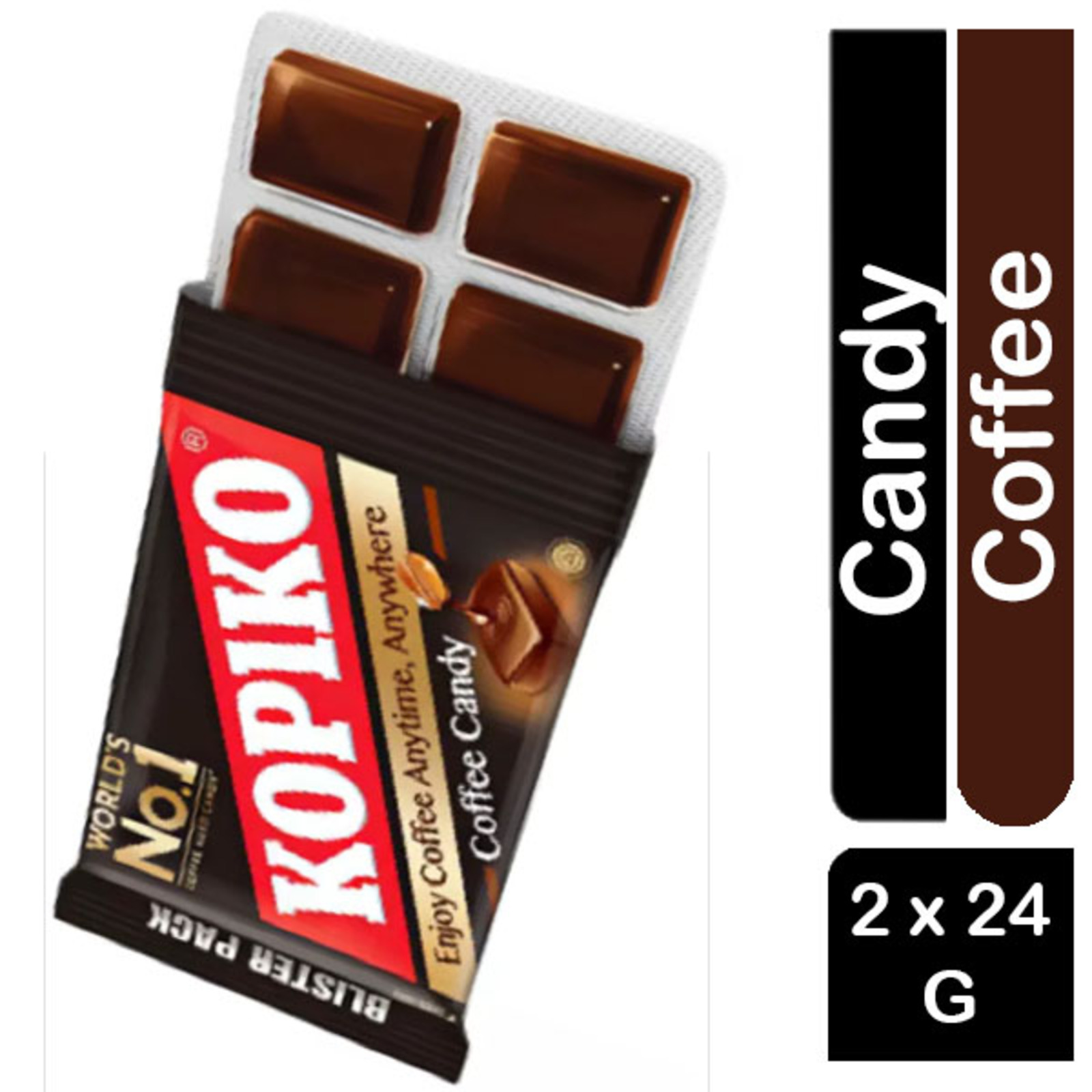 Kopiko Coffee Candy Jar Jars/case,