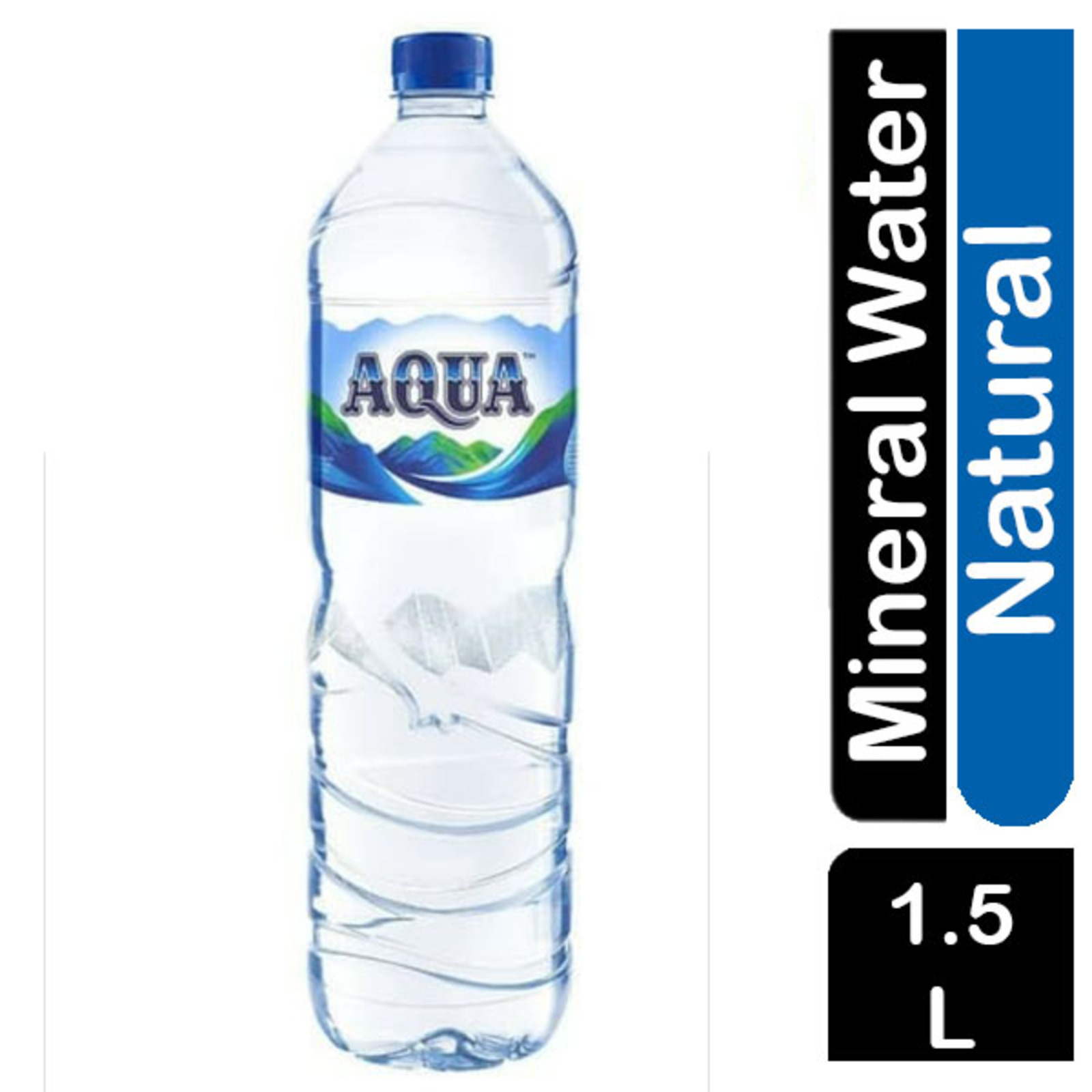 Aqua Natural Mineral Water from Untouched Mountain NTUC FairPrice