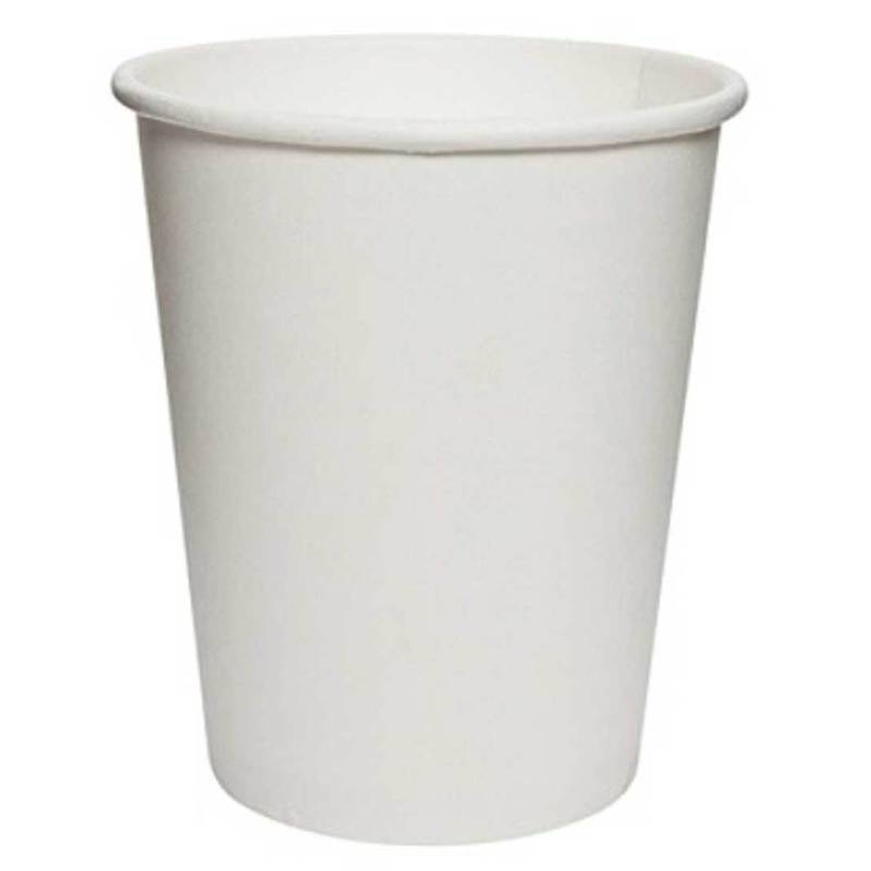 MTRADE Disposable 12 Oz White Paper Cups NTUC FairPrice
