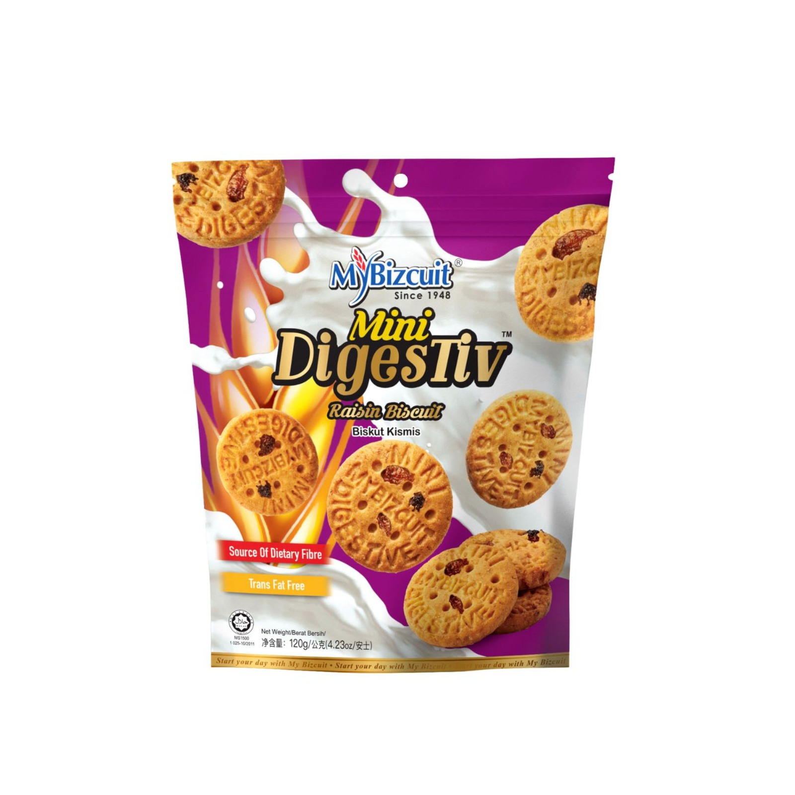 Mini Digestive Raisin Biscuit NTUC FairPrice