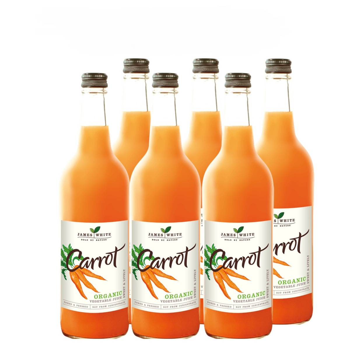 James White Organic Pure Juice Carrot (Carton) NTUC FairPrice