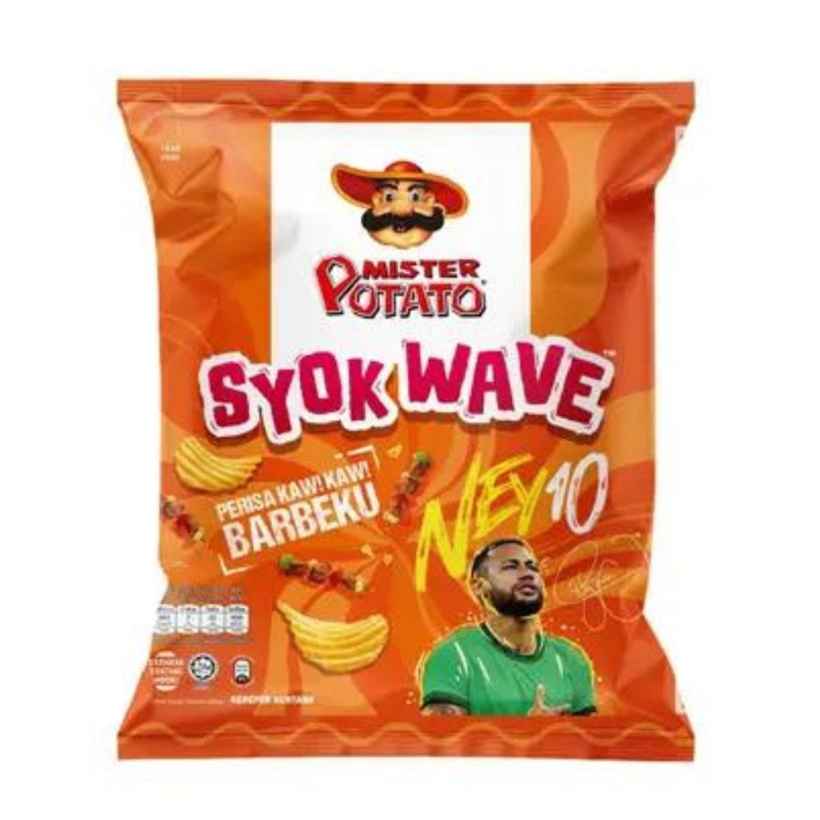 Mister Potato Syokwaves Potato Chips BBQ NTUC FairPrice
