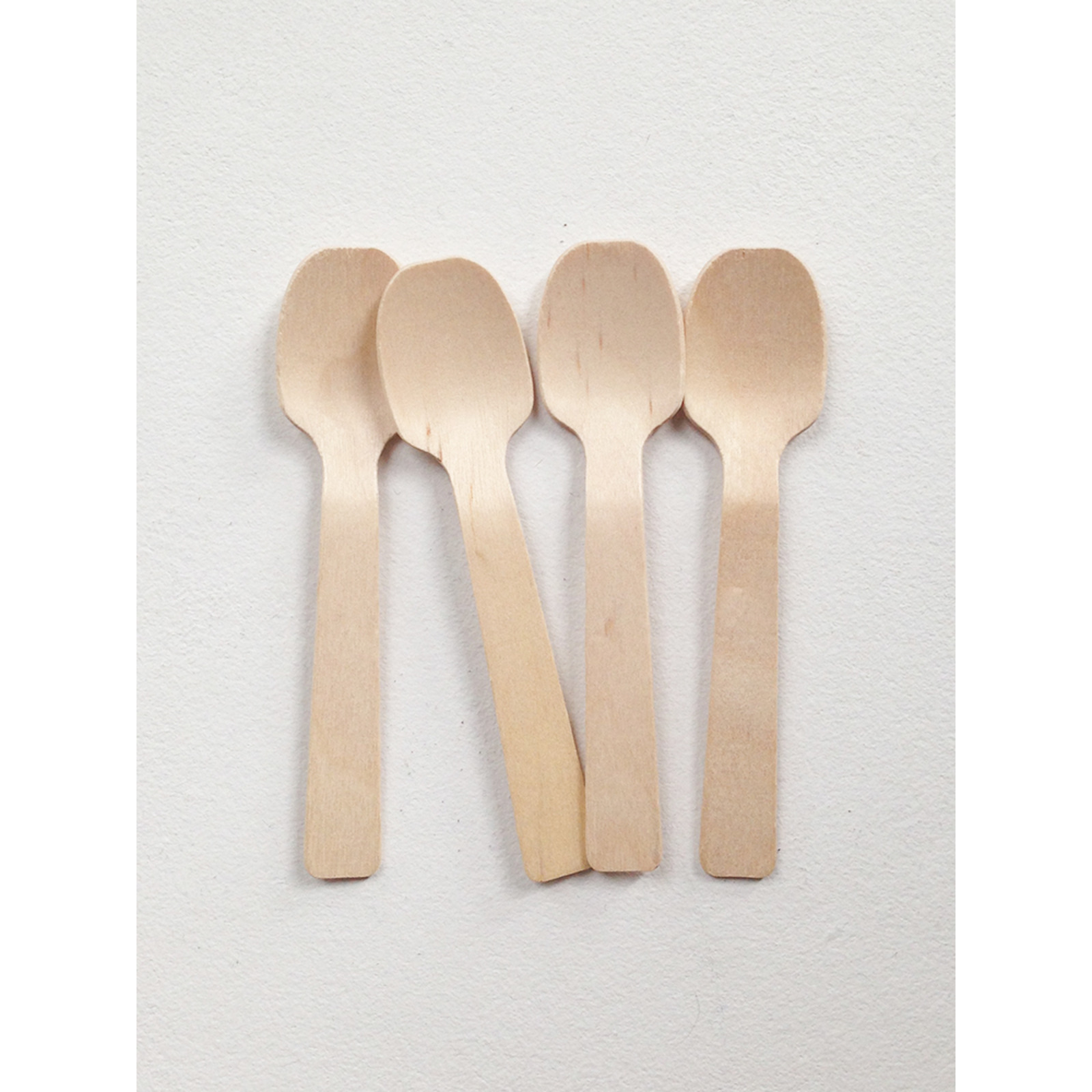 eco u Premium Wooden Teaspoons Disposable Bio Cutlery NTUC FairPrice