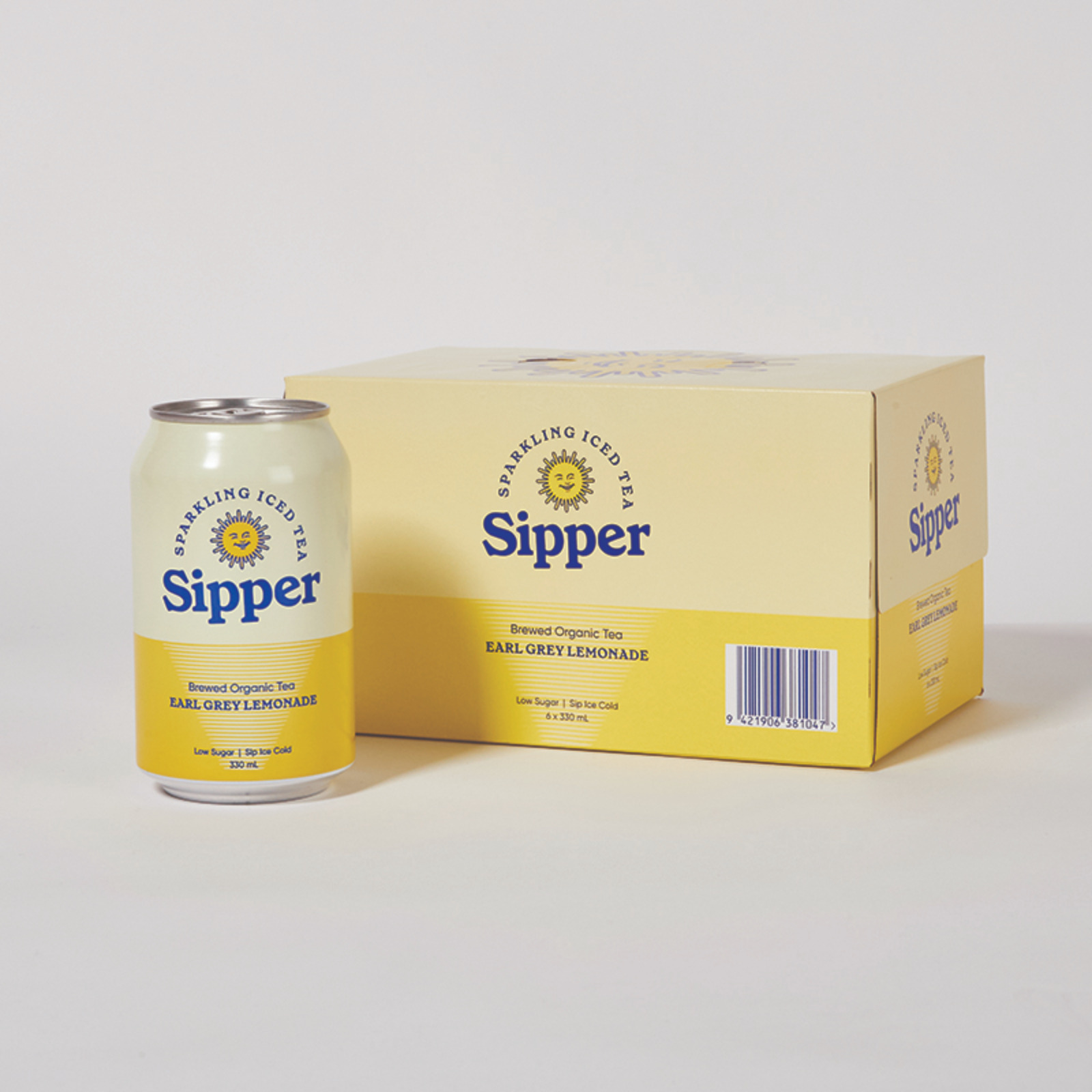 Sipper Sparkling Iced Tea Earl Grey Lemonade NTUC FairPrice