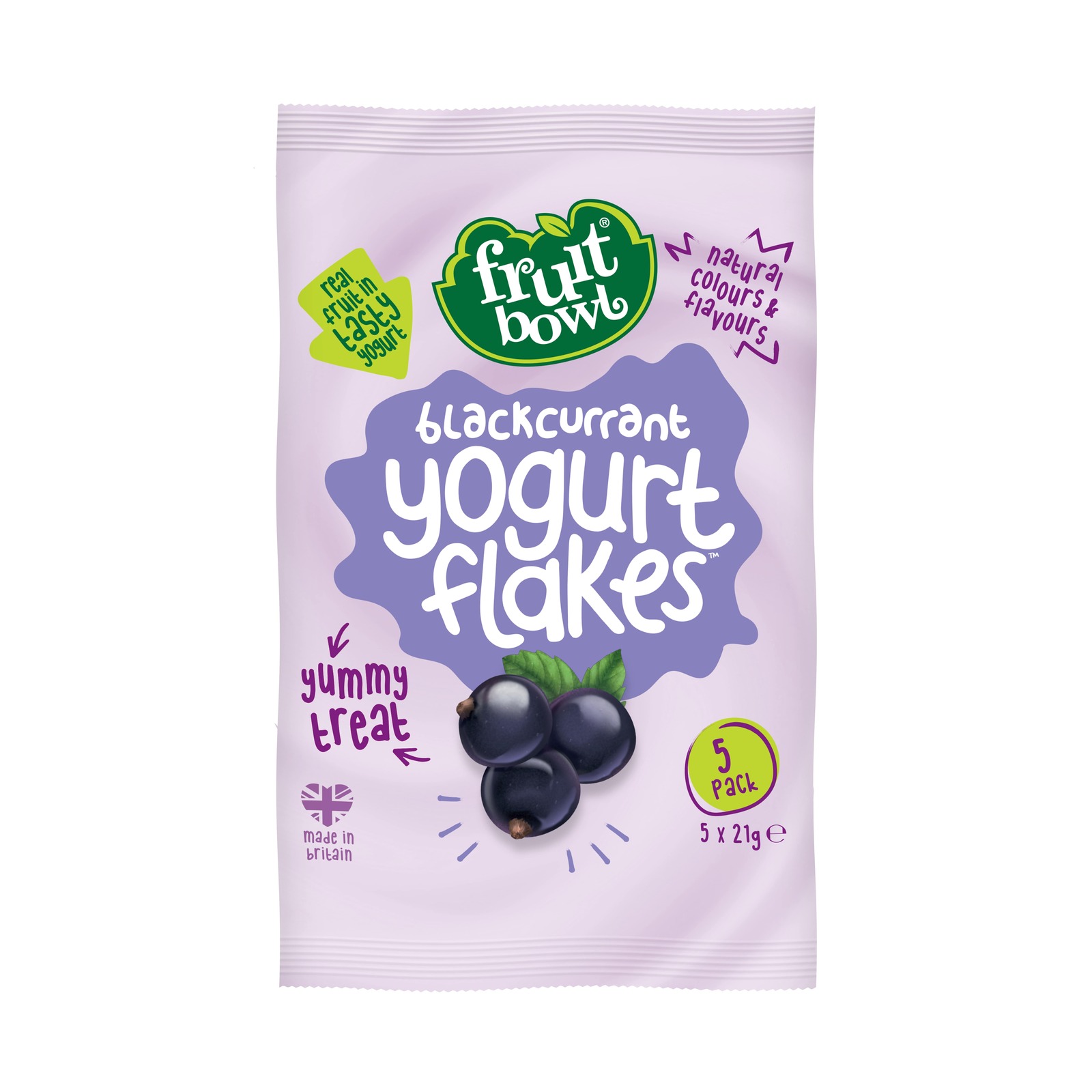 Fruit Bowl Yogurt Flakes Blackcurrant NTUC FairPrice
