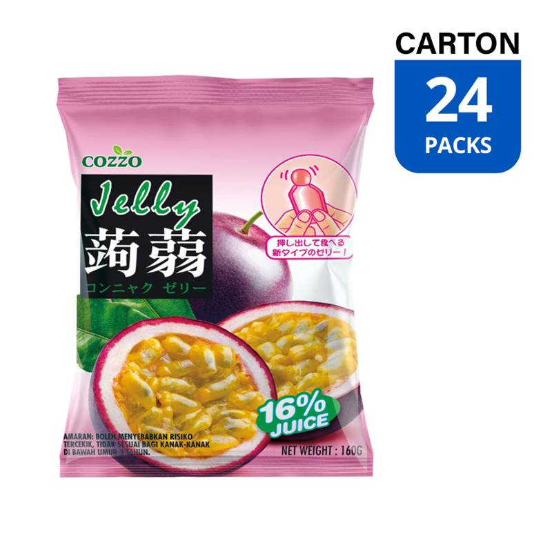 Cozzo Konnyaku Jelly Passion Fruit (Carton of 24) NTUC FairPrice