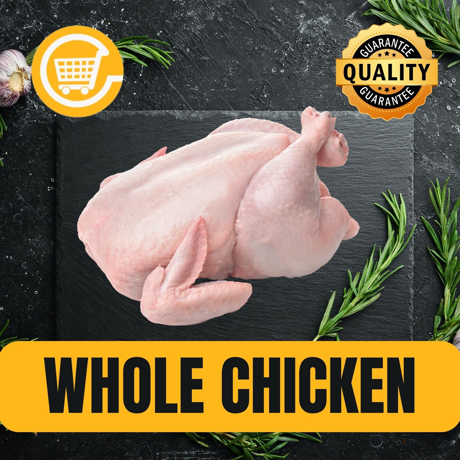 Aw's Market Frozen Chicken Whole (M) NTUC FairPrice