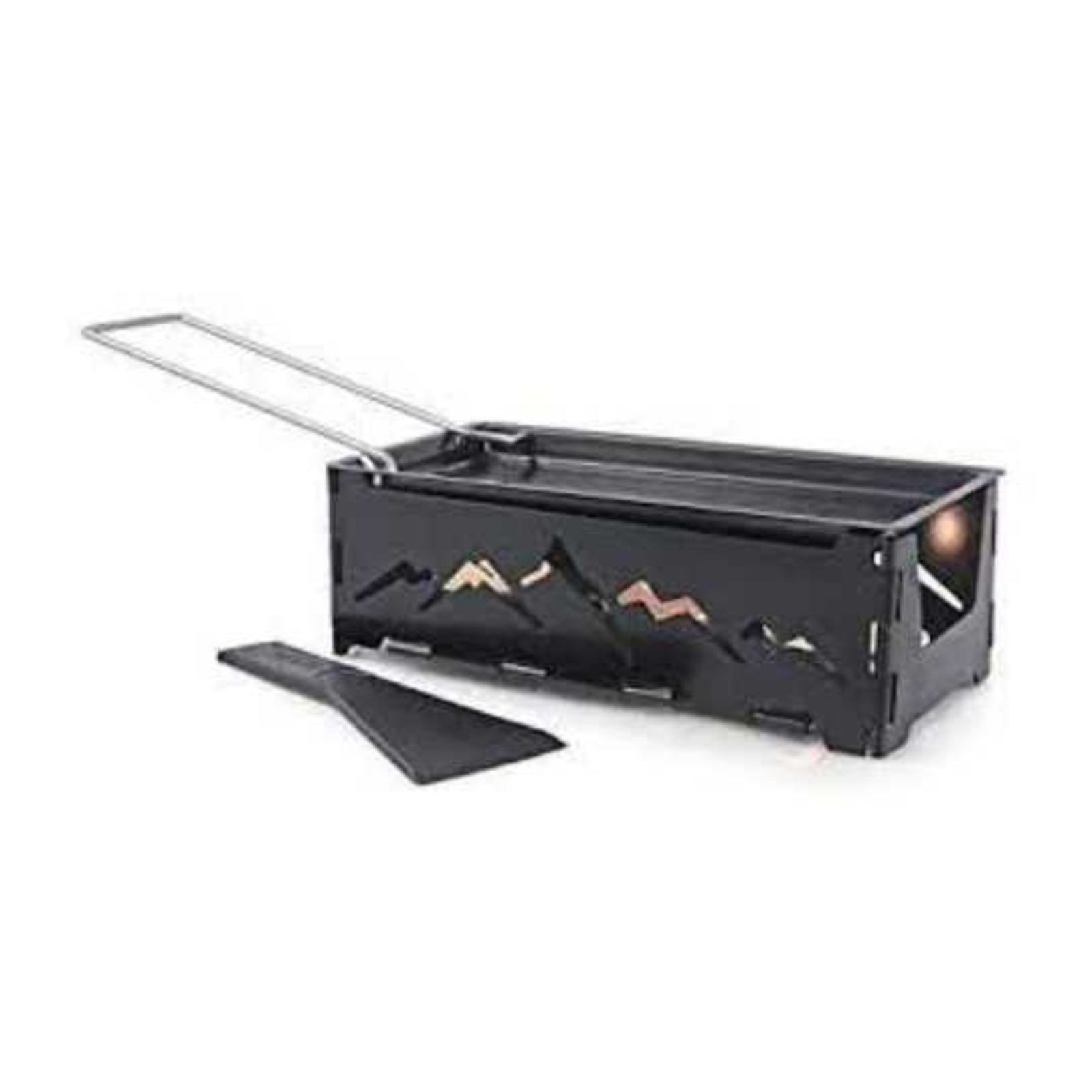 swissmar nordic foldable candlelight raclette