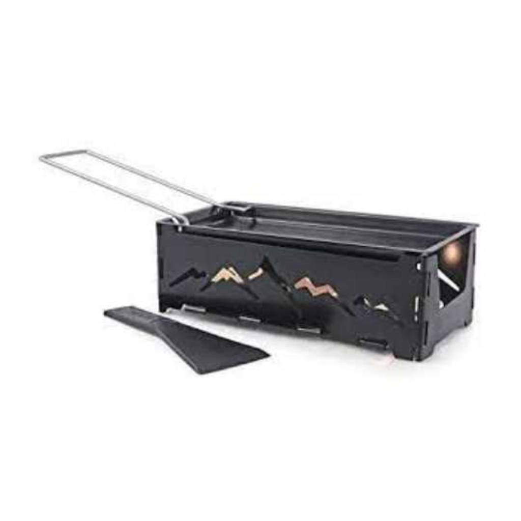 swissmar nordic foldable candlelight raclette