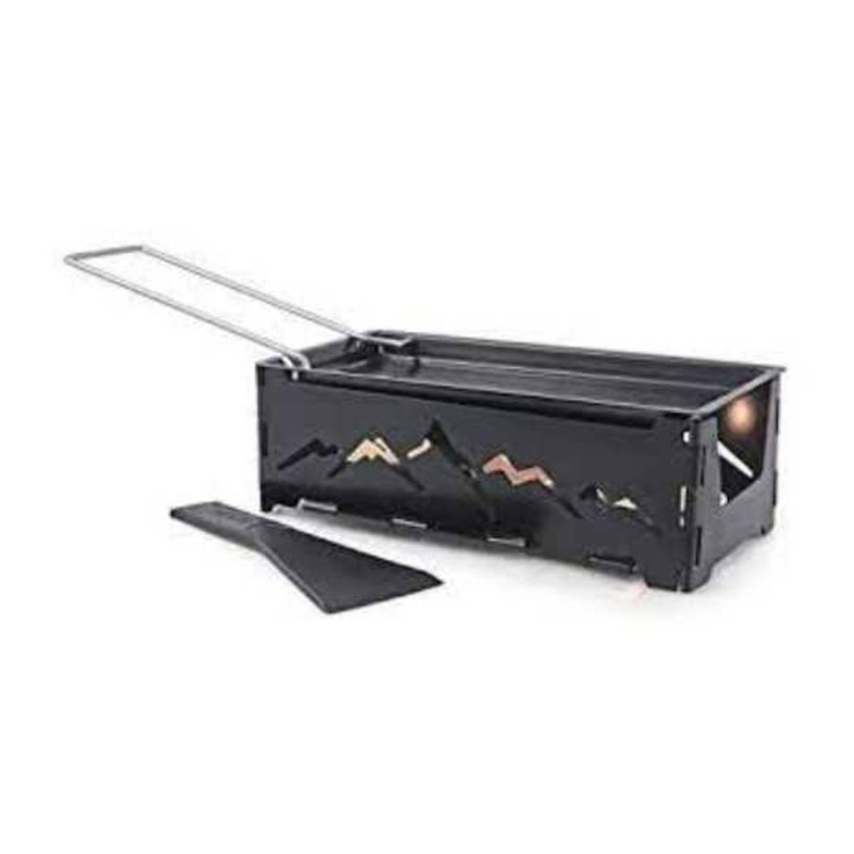 swissmar nordic foldable candlelight raclette