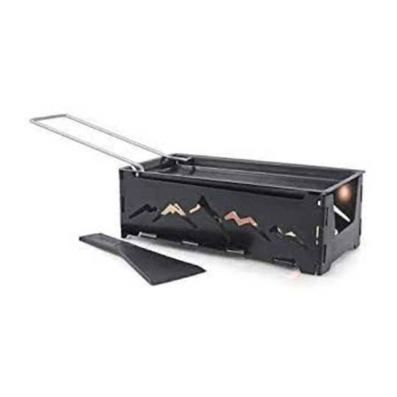 swissmar nordic foldable candlelight raclette