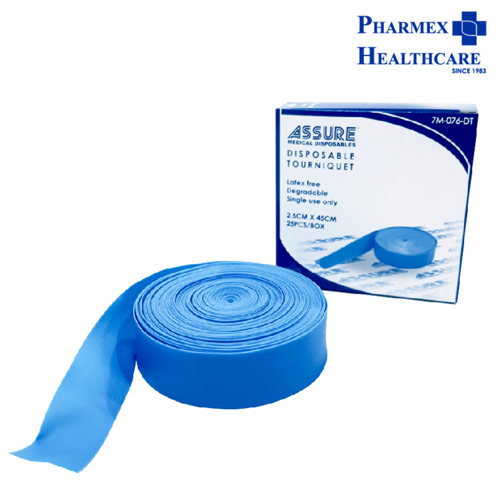 Assure Disposable Tourniquet 2.5cm x 45cm NTUC FairPrice
