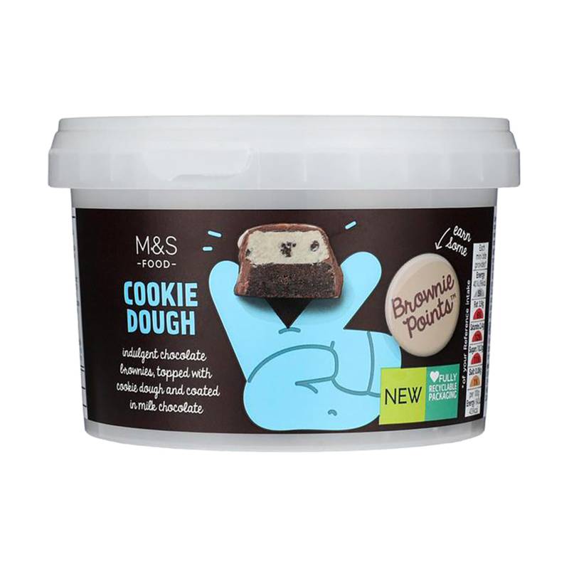 Marks & Spencer Brookie Dough Brownie Mini Bites NTUC FairPrice