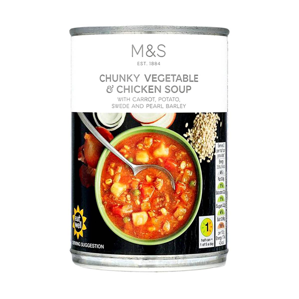 Marks & Spencer Chunky Vegetable & Chicken Soup NTUC FairPrice