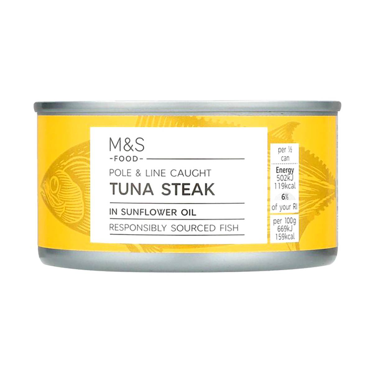 Marks & Spencer Tuna Steak in Sunflower Oil NTUC FairPrice