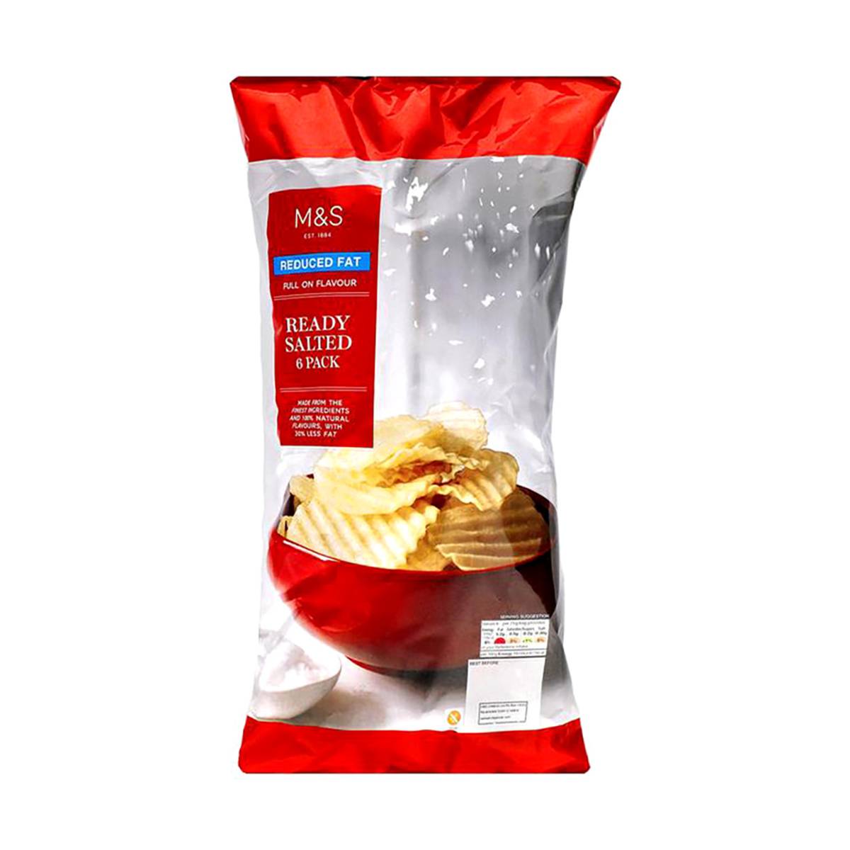 Marks & Spencer Reduced Fat Ready Salted Crisps | NTUC FairPrice
