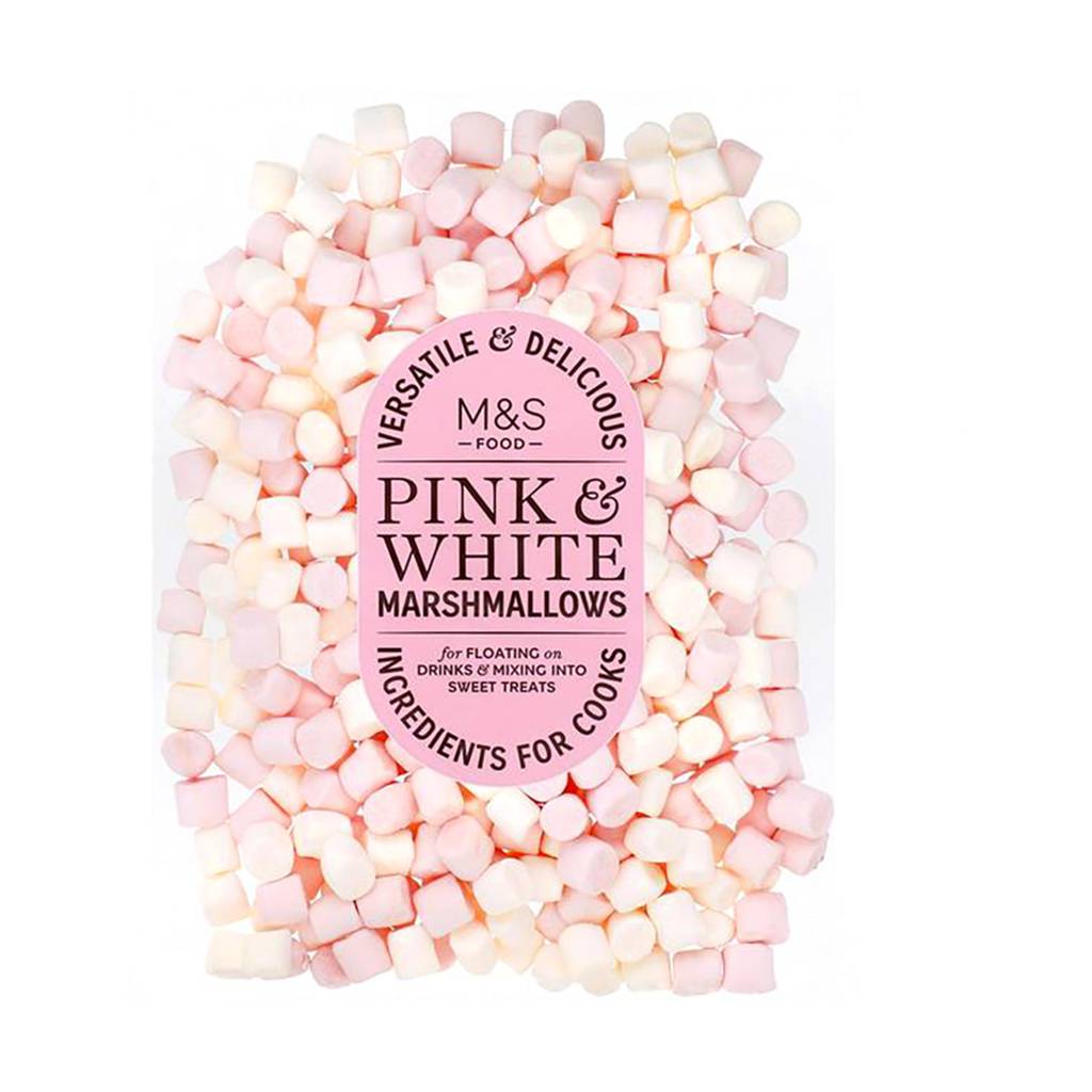 Marks & Spencer Pink and White Mini Marshmallows NTUC FairPrice