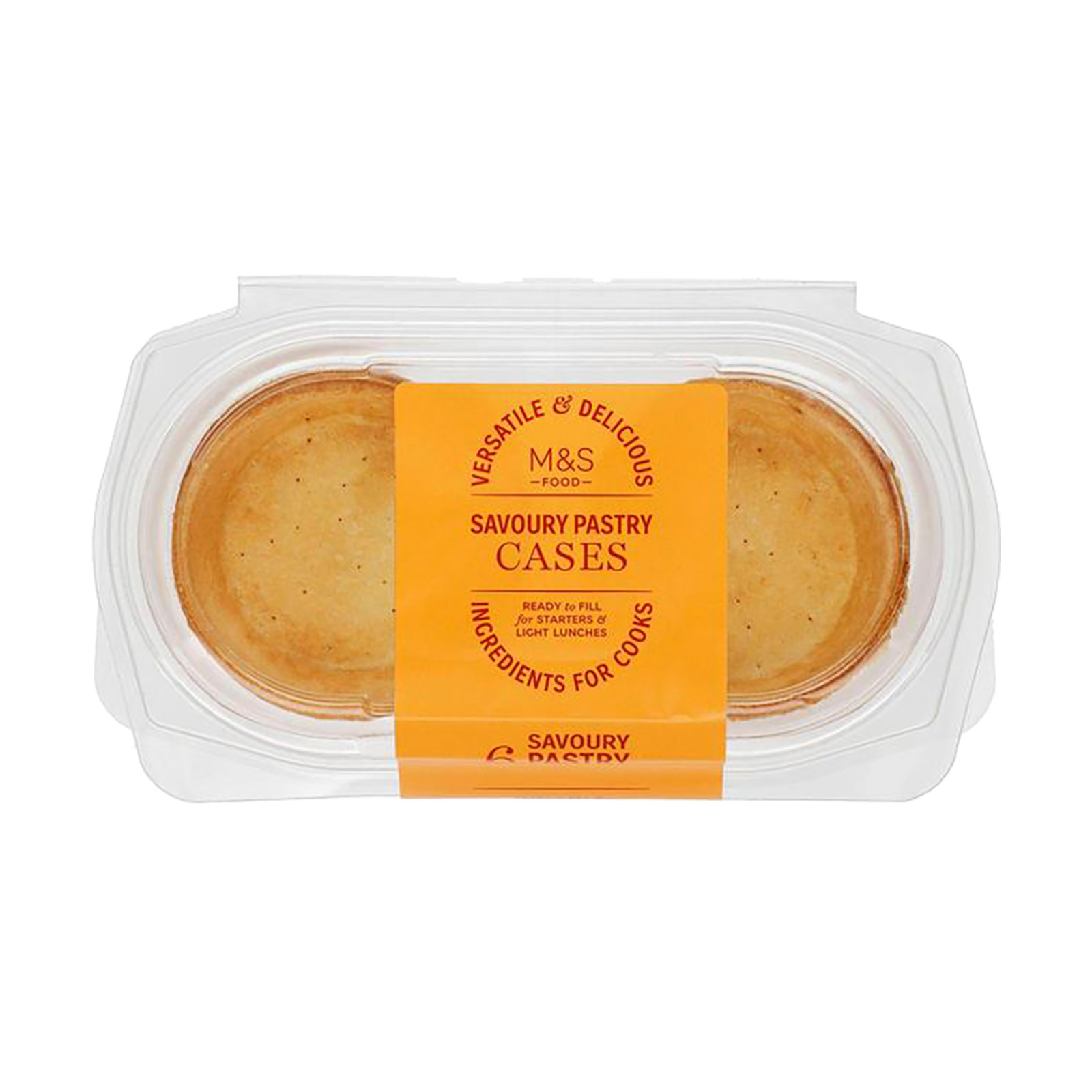 Marks & Spencer Cook With M&S 6 Savoury Pastry Cases NTUC FairPrice
