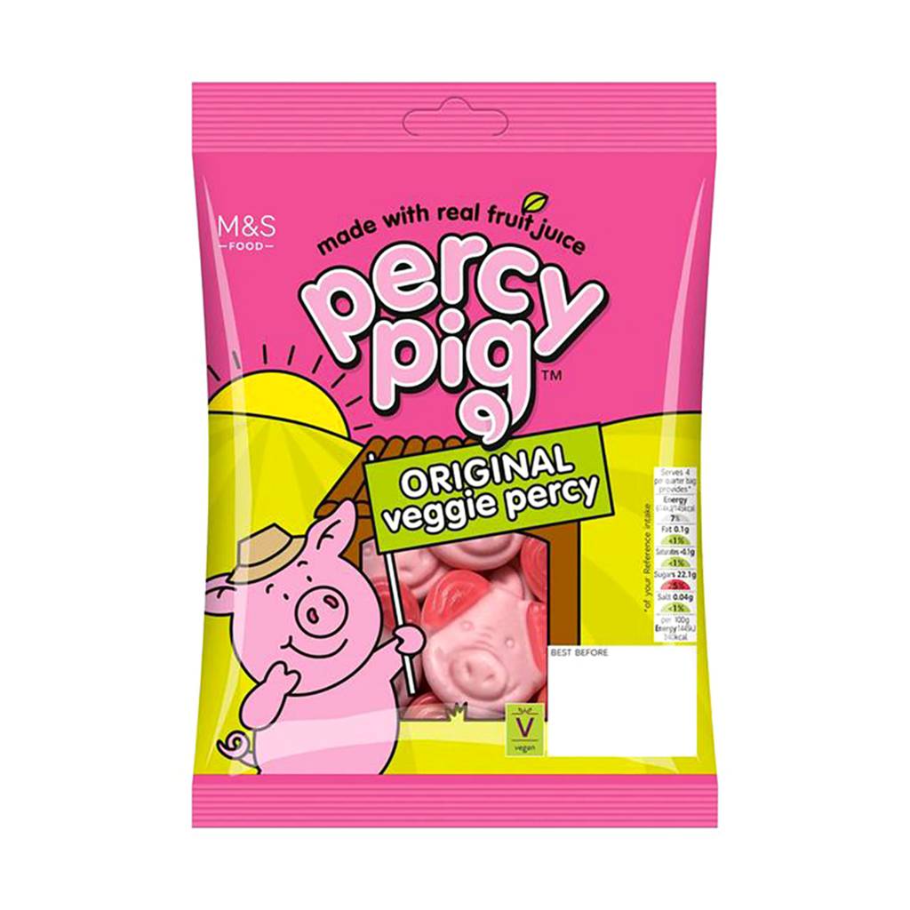 Marks & Spencer Percy Pig Original Veggie Fruit Gums NTUC FairPrice