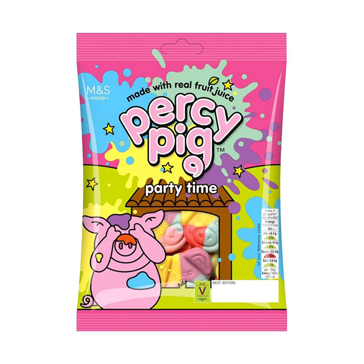 Marks & Spencer Percy Pig Party Time Fruit Gums NTUC FairPrice