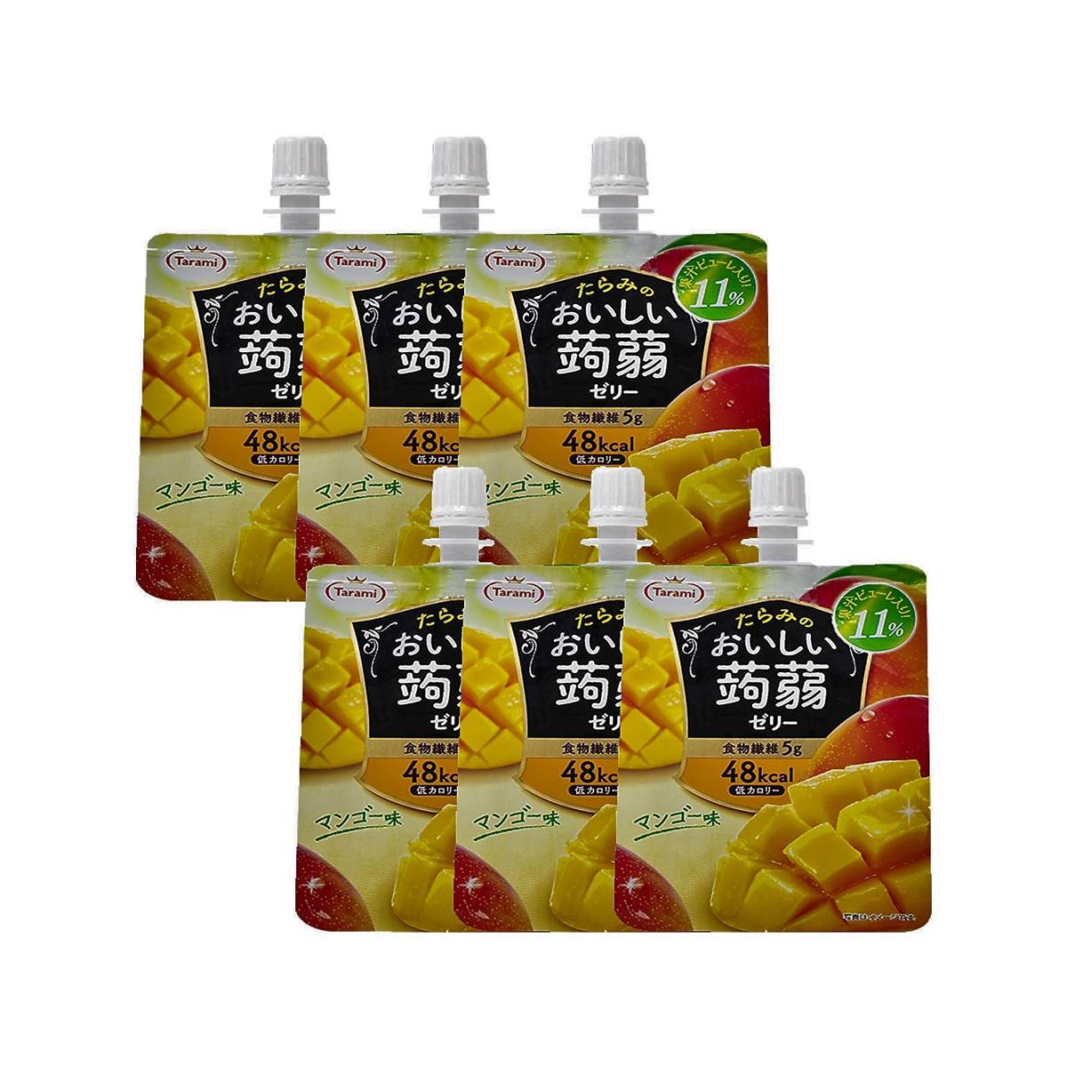 Tarami Delicious Konjac Jelly Mango Flavor NTUC FairPrice