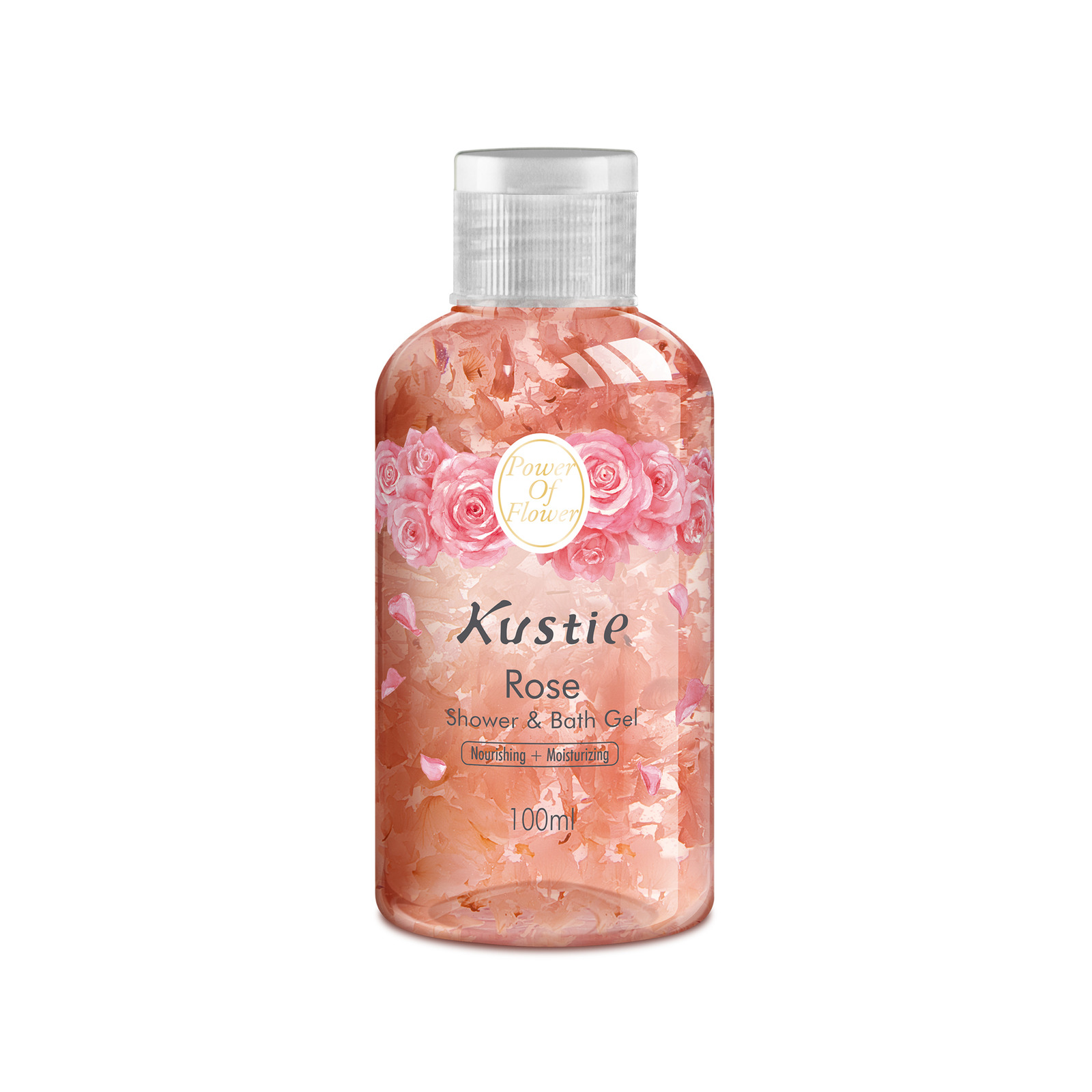 Kustie Rose Shower & Bath Gel 100ml NTUC FairPrice