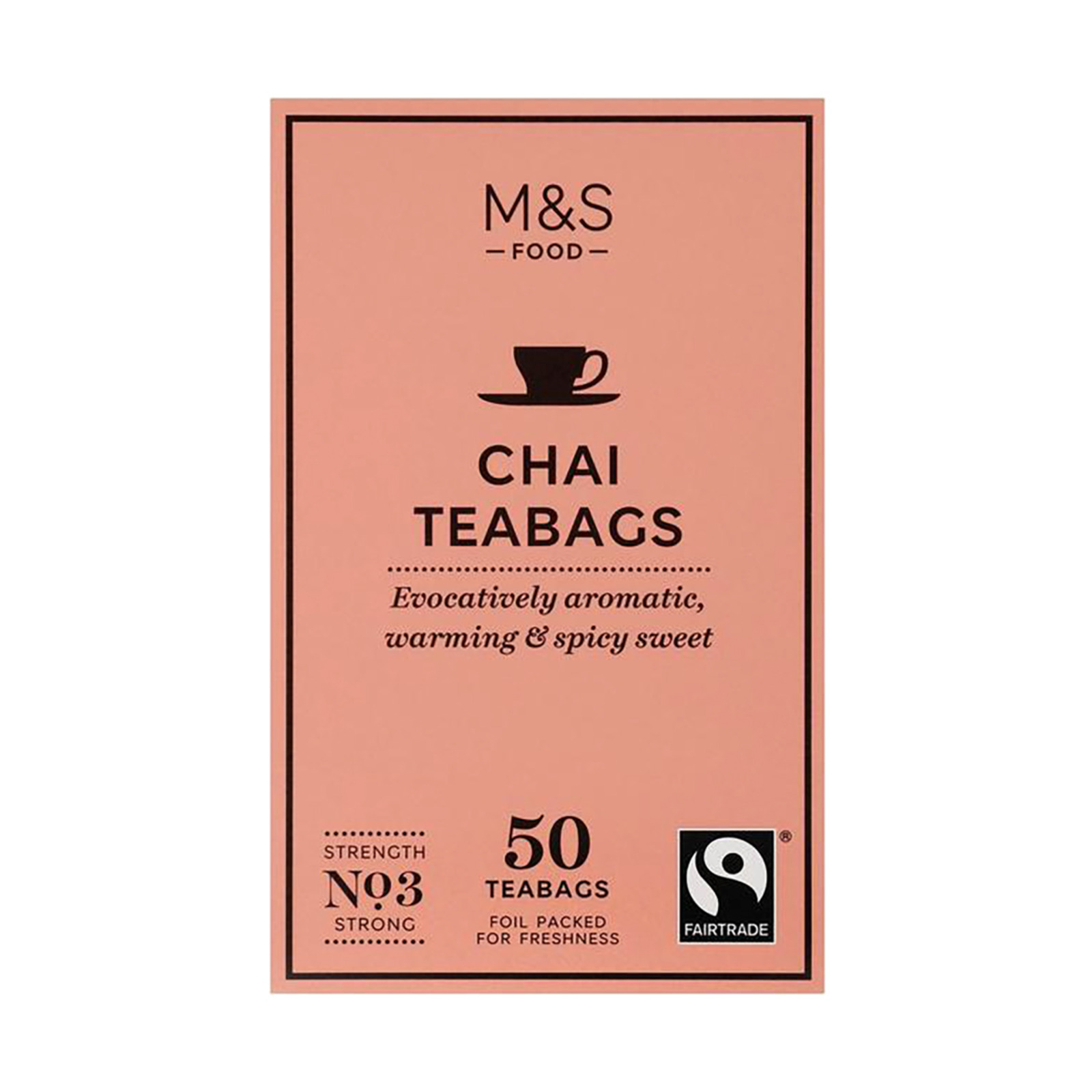 Marks & Spencer Fairtrade Chai Tea Bags NTUC FairPrice