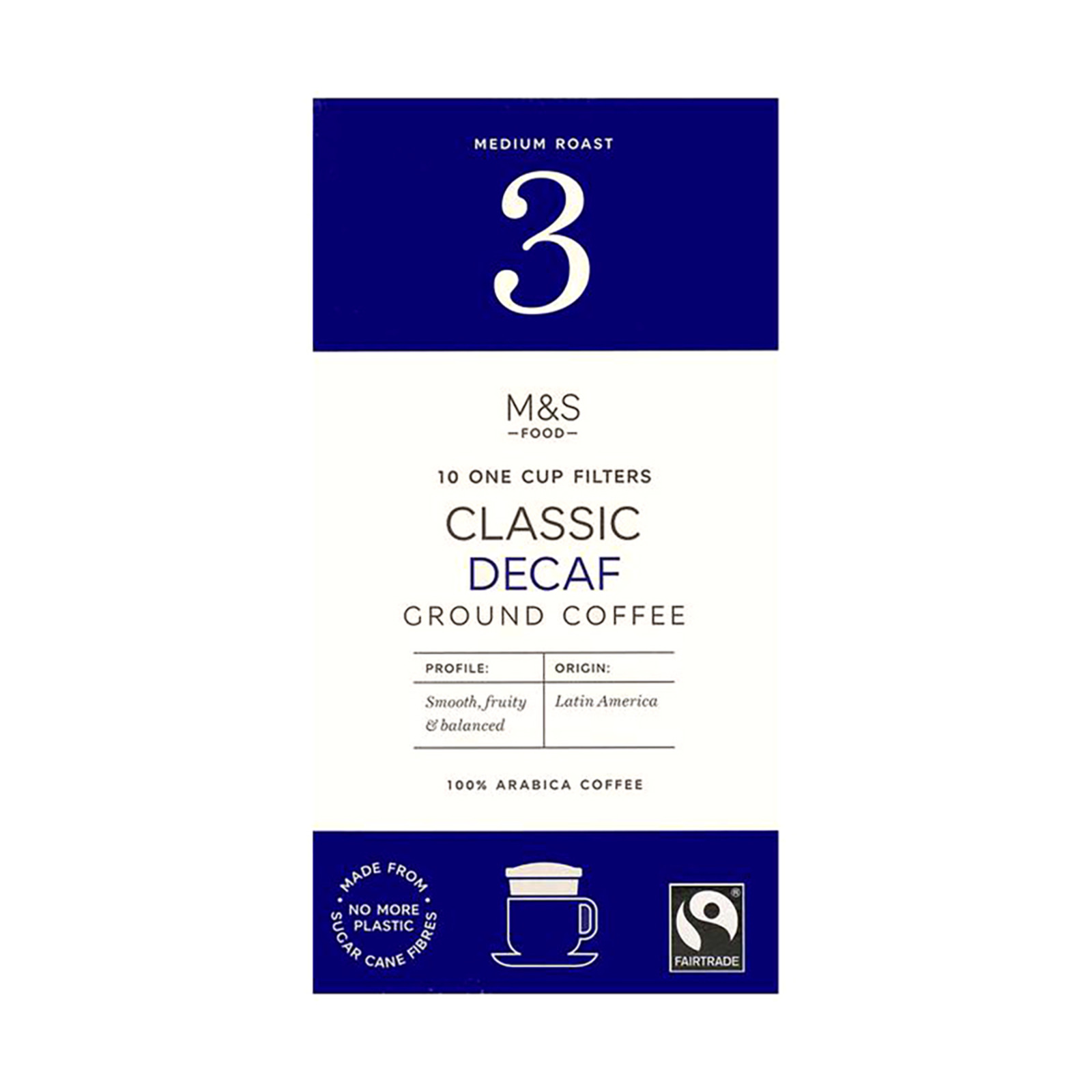 Marks & Spencer Fairtrade Decaf One Cup Coffee Filters NTUC FairPrice