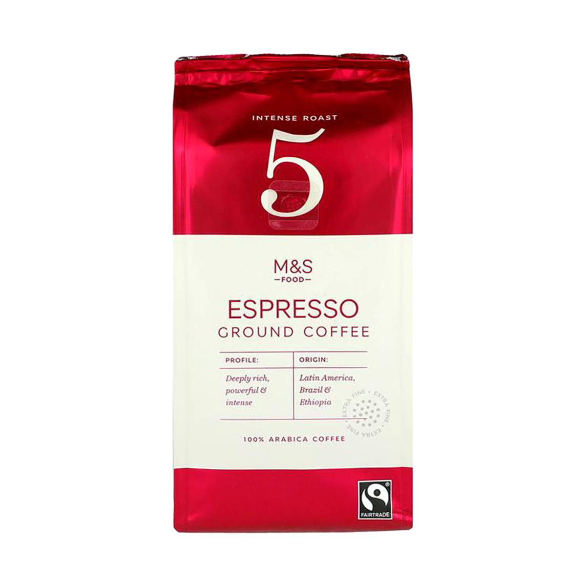 Marks & Spencer Fairtrade Espresso Ground Coffee NTUC FairPrice