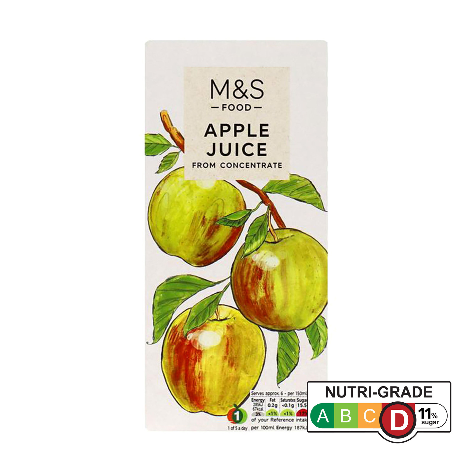 Marks & Spencer Apple Juice From Concentrate NTUC FairPrice