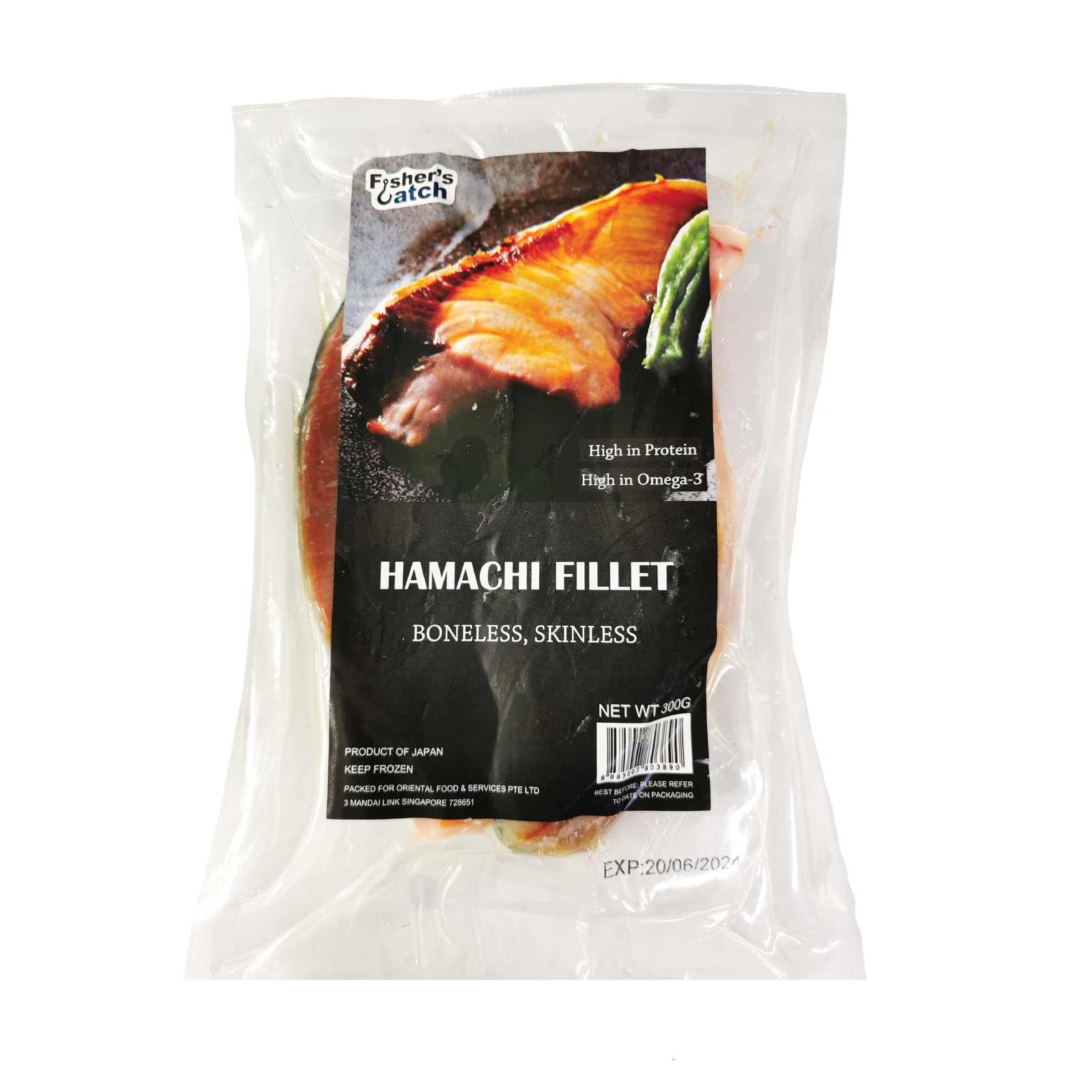 Fisher Catch Hamachi Fillet NTUC FairPrice