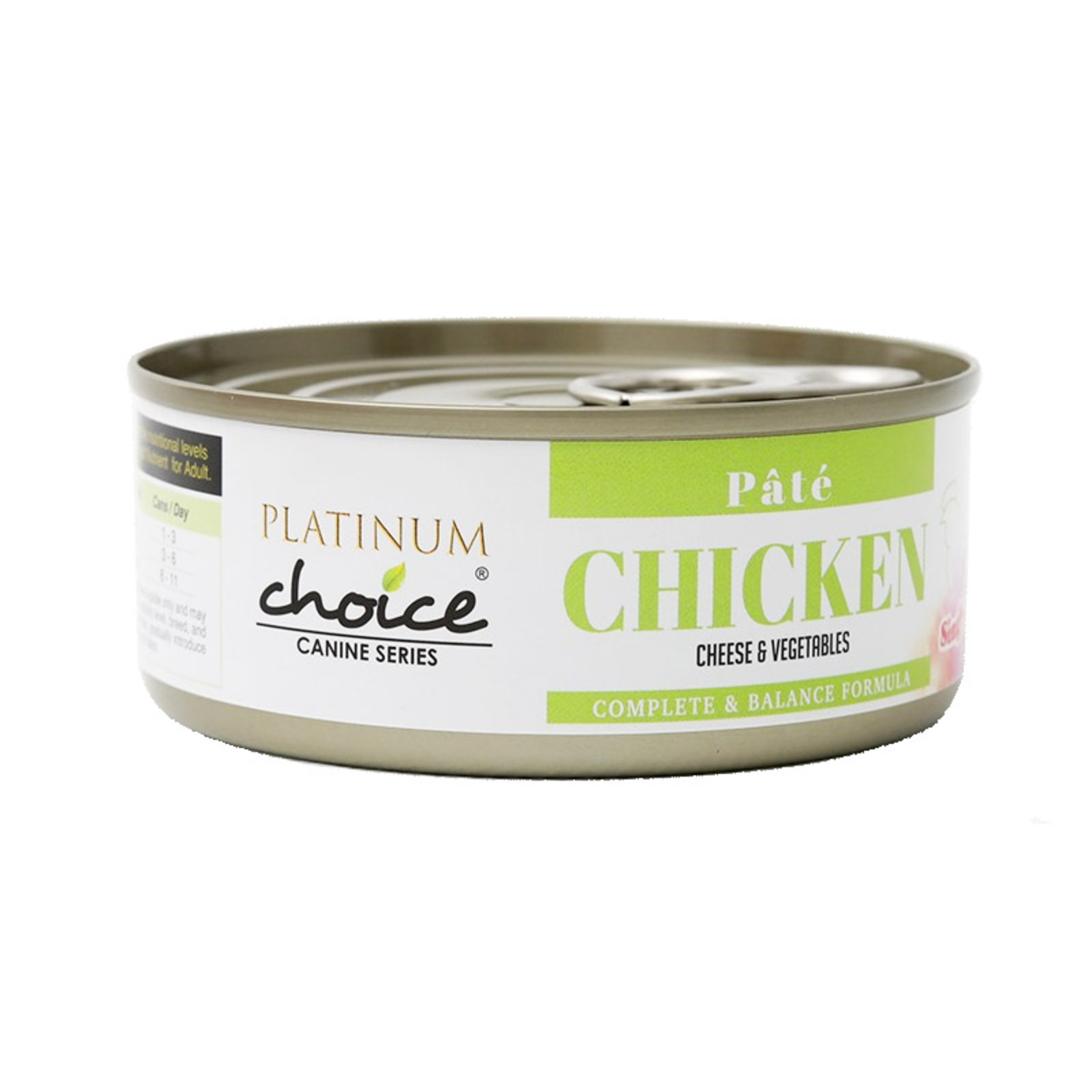 Platinum Choice Chicken Pate Dog Can NTUC FairPrice
