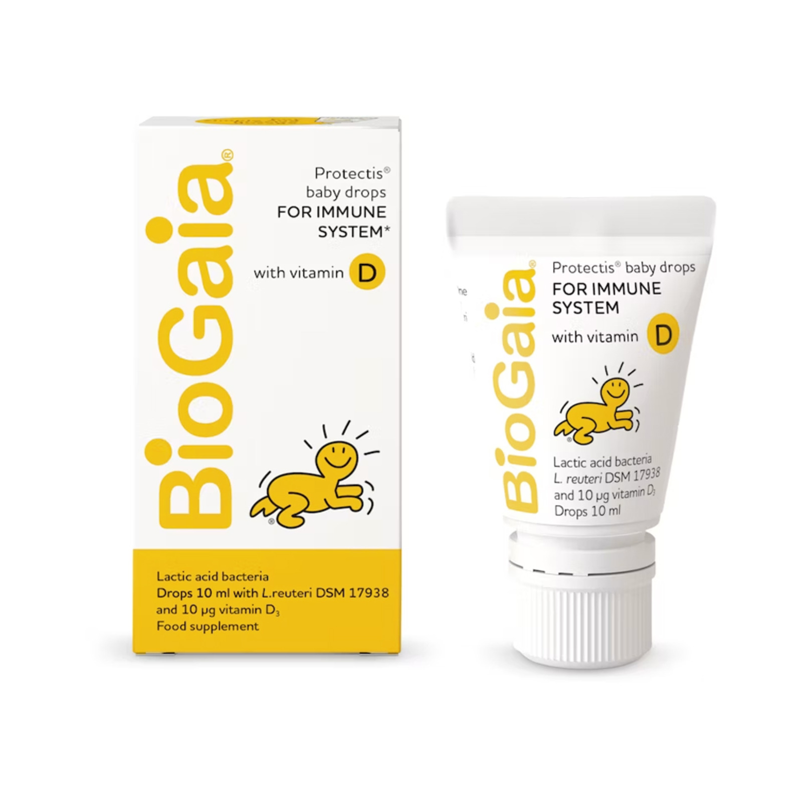 BioGaia Protectis Baby Probiotics Drops With Vitamin D Tube NTUC