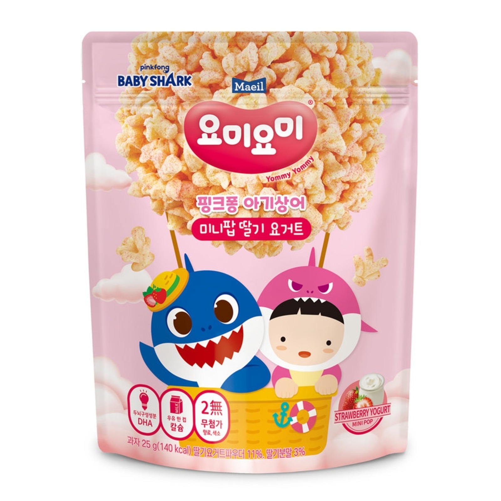 Maeil Minipop Strawberry Yogurt NTUC FairPrice