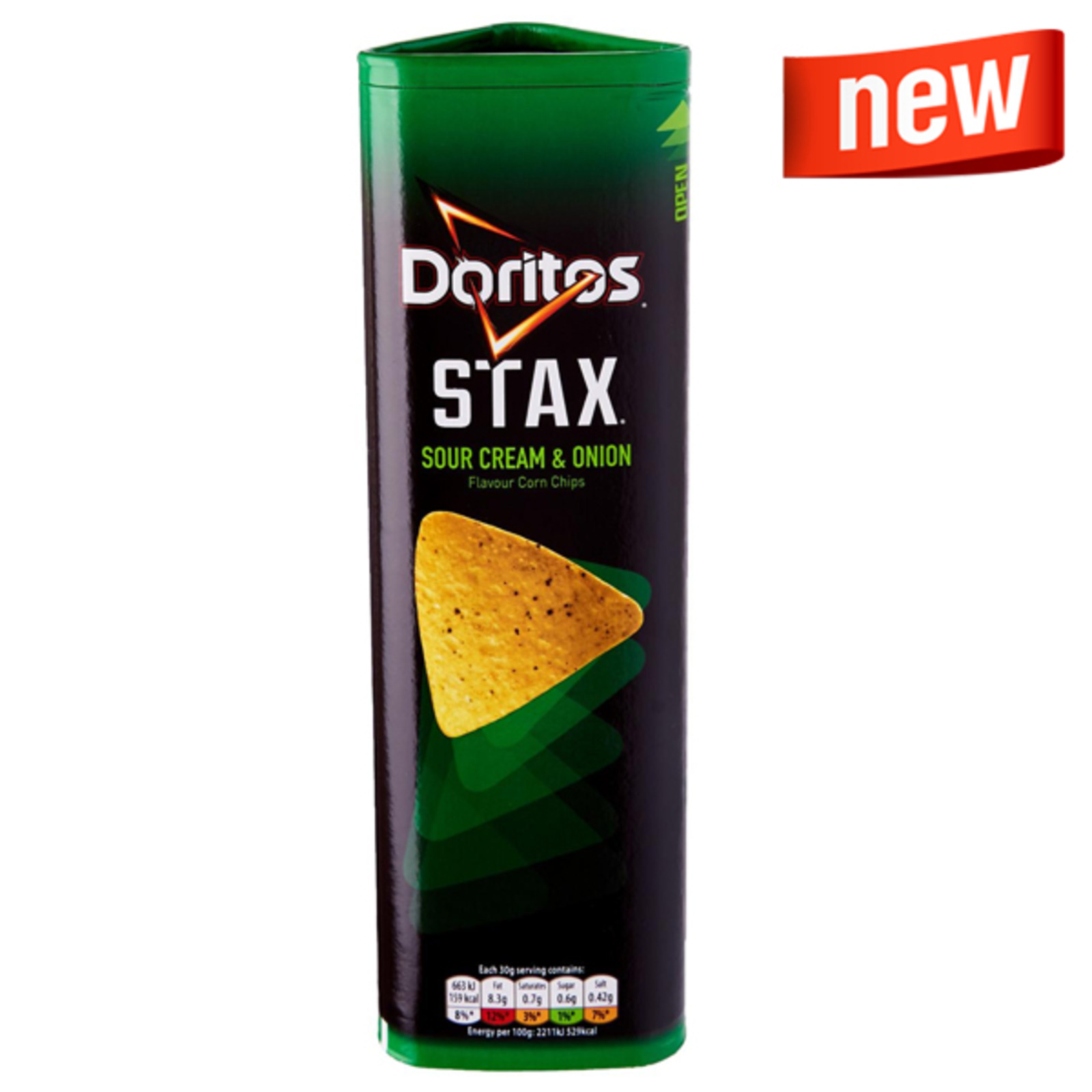 Doritos STAX Sour Cream & Onion Flavour Corn Chips NTUC FairPrice