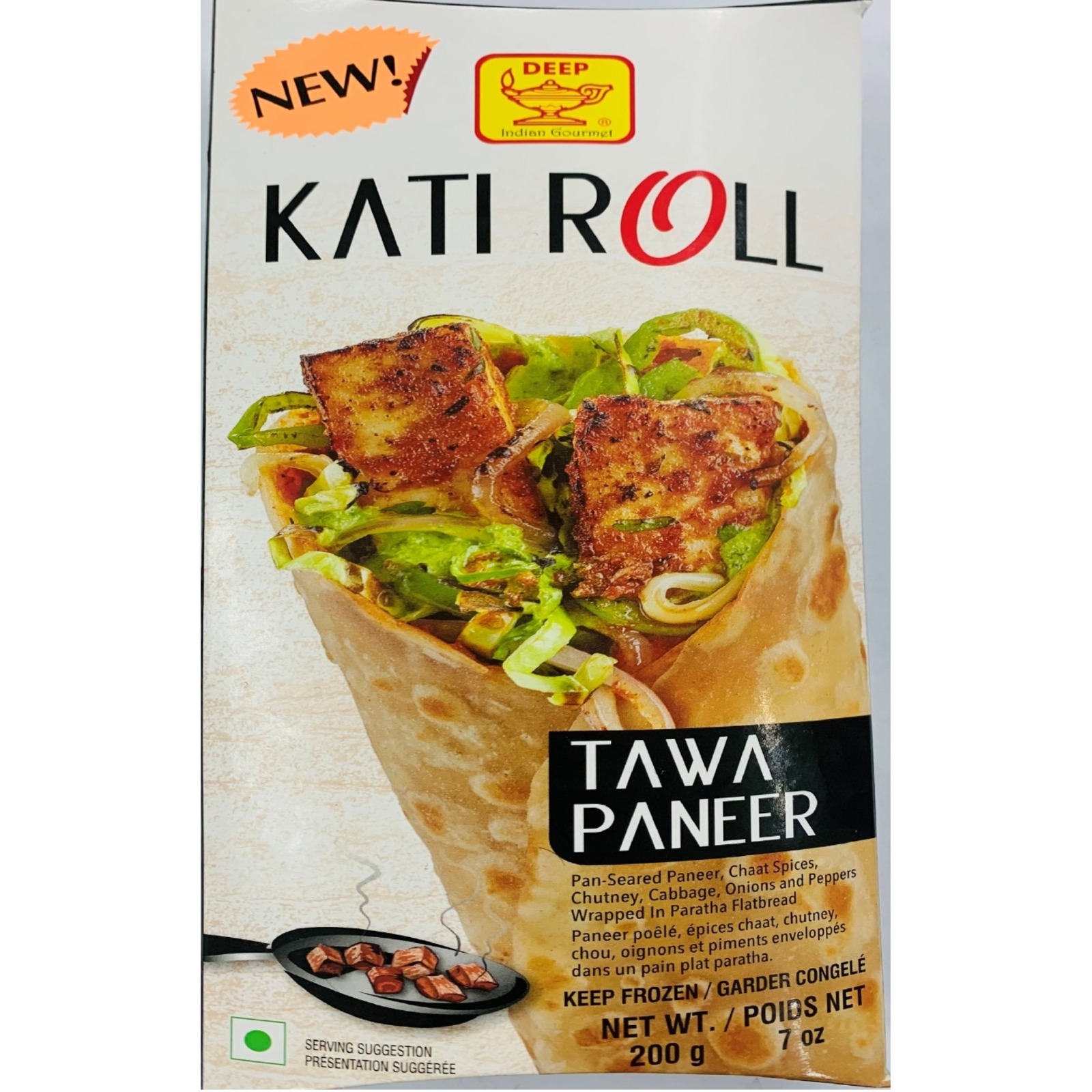 DEEP Kati Roll Tawa Paneer NTUC FairPrice