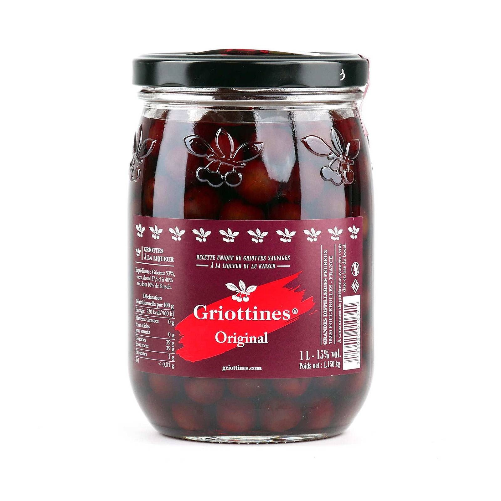 Griottines Pitted Wild Cherries in Kirsch Liqueur NTUC FairPrice