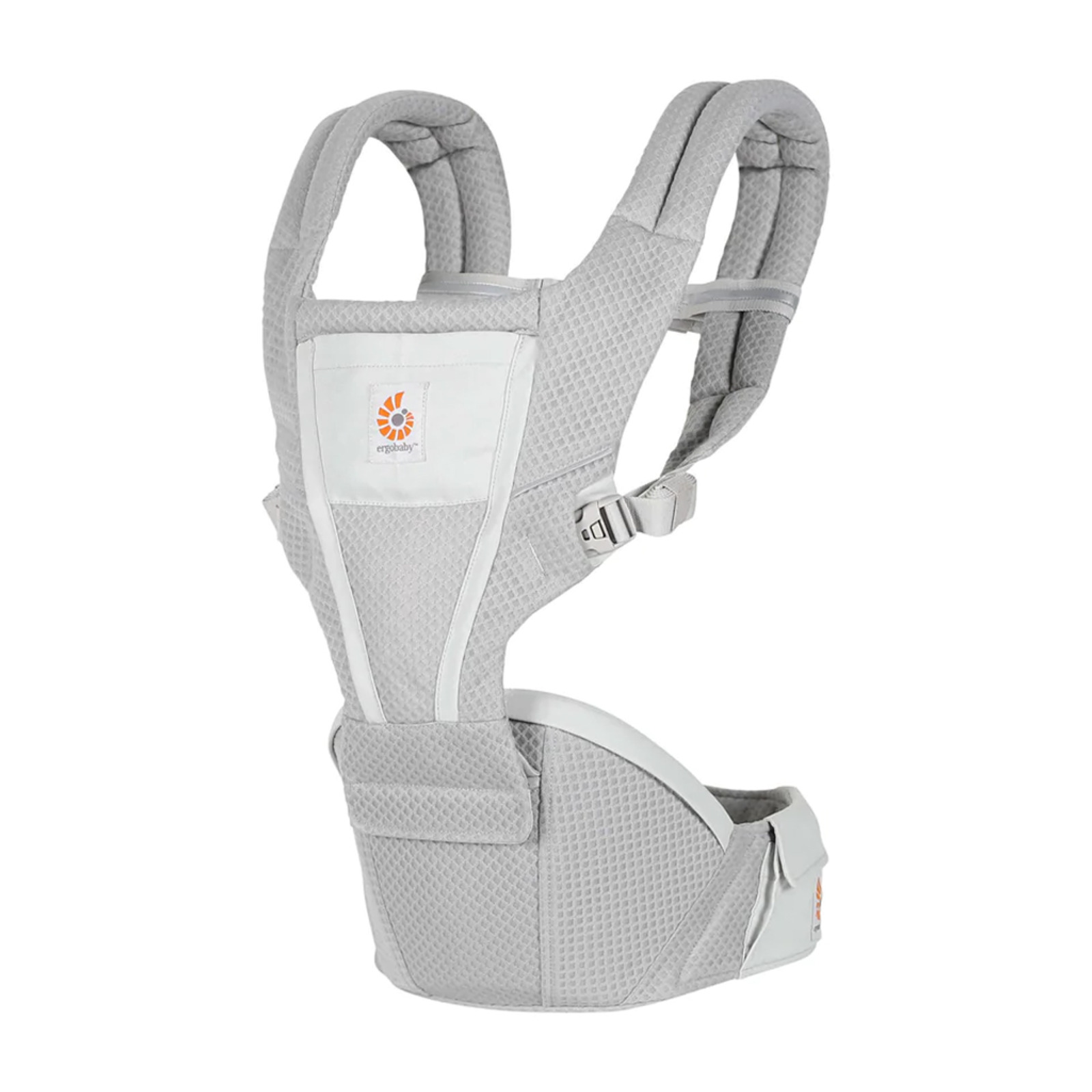 Ergobaby Alta Hipseat Baby Carrier SoftFlex Mesh Pearl Grey NTUC