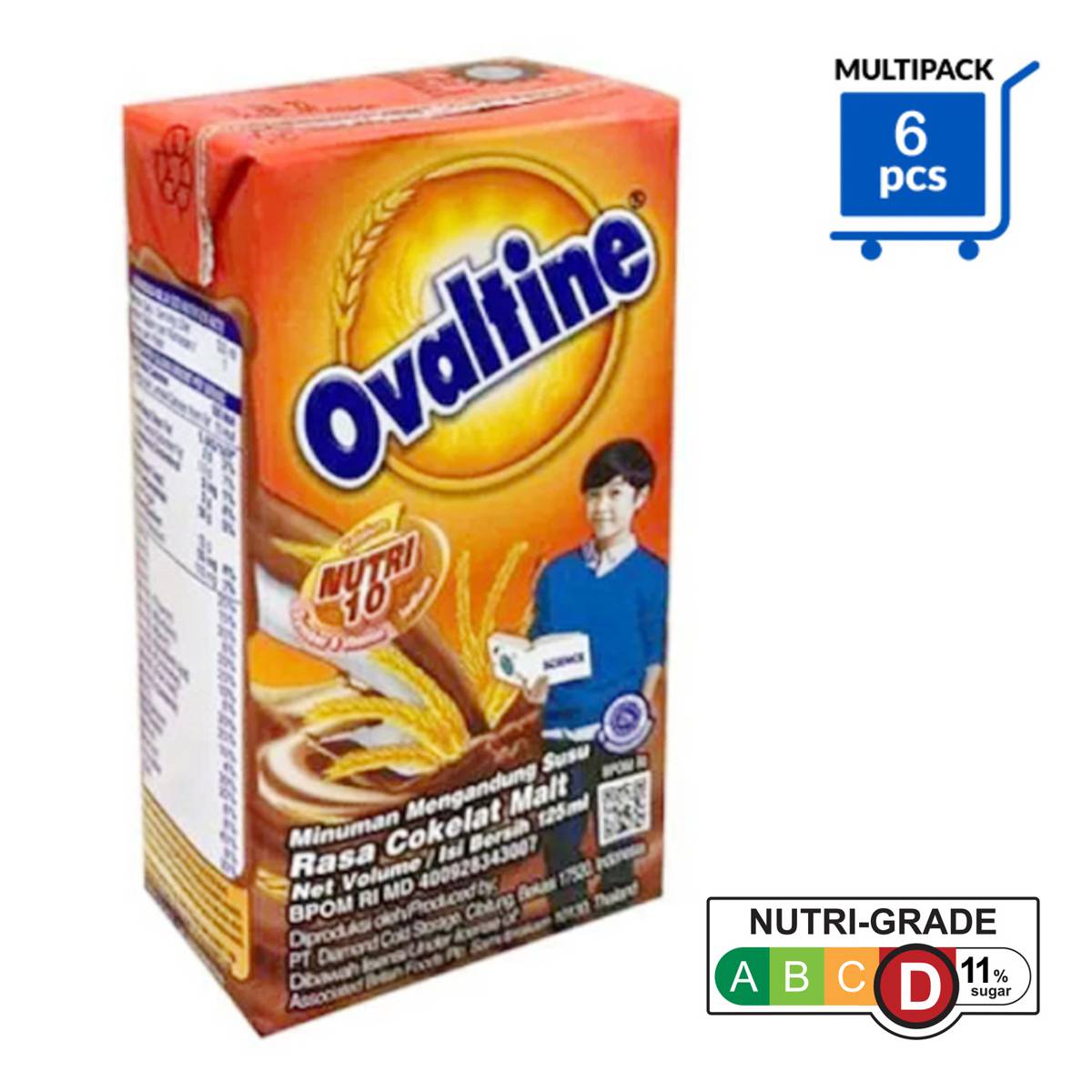 Ovaltine Ready to Drink Chocolate Malt drink+10 Nutritions 6p NTUC FairPrice