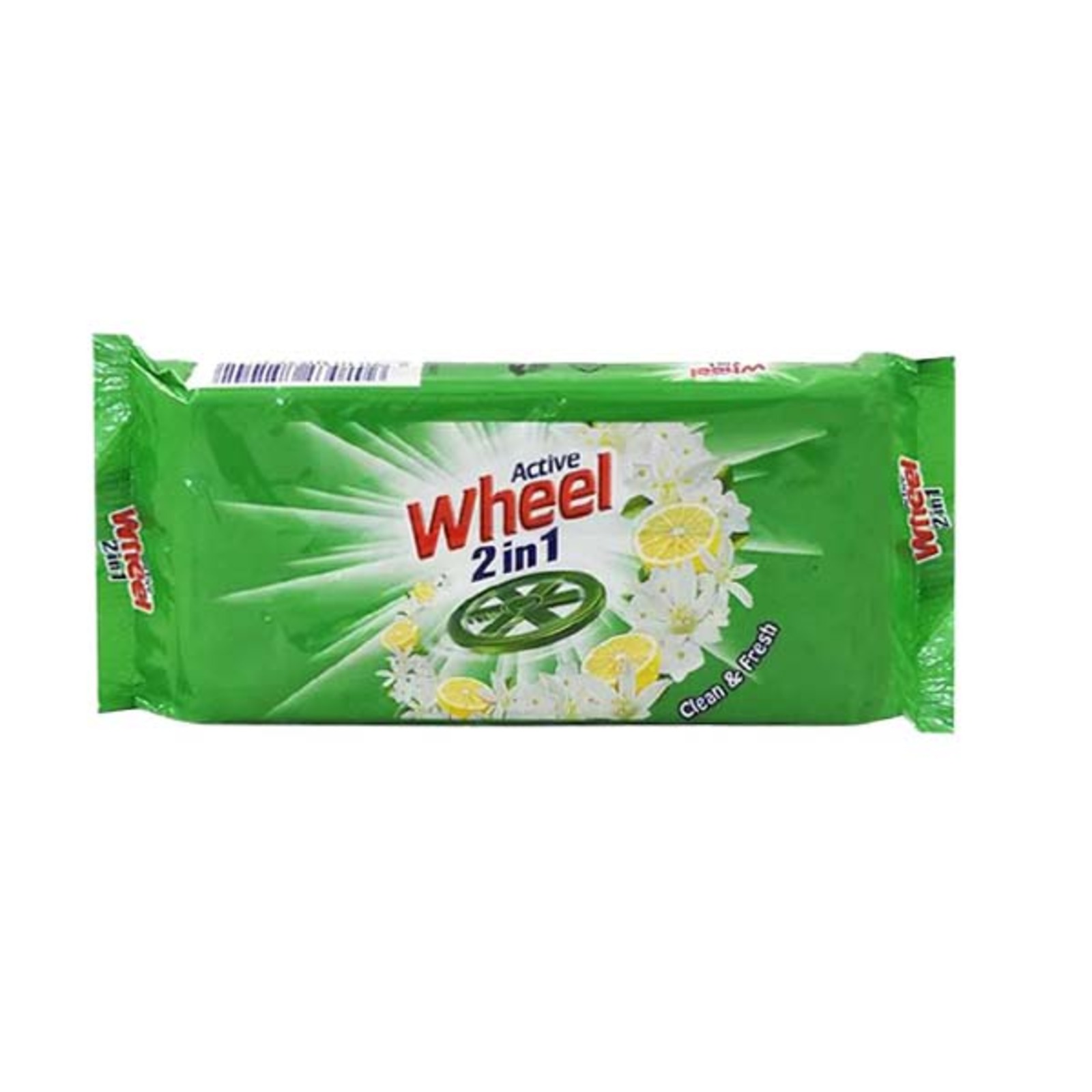 Wheel Detergent Bar Active 2 in 1 Power Clean & Fresh NTUC FairPrice